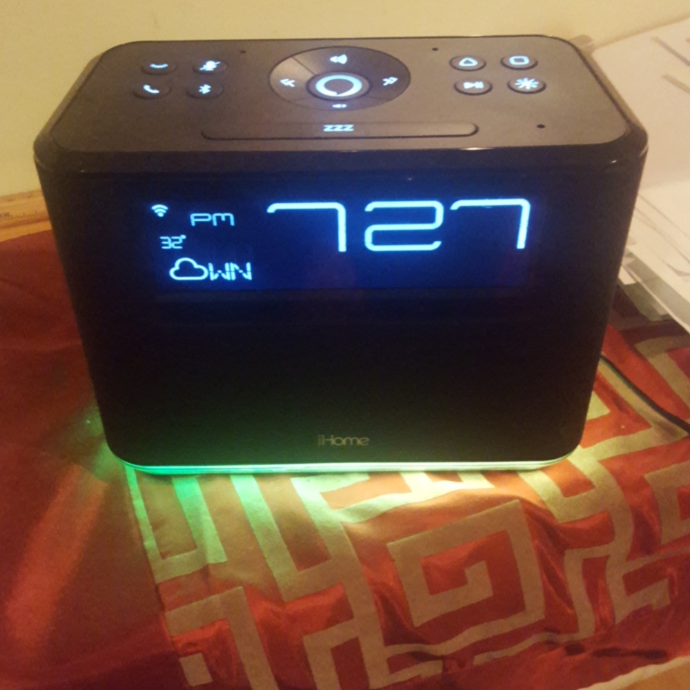Ihome Alexa Voice Radio Clock
